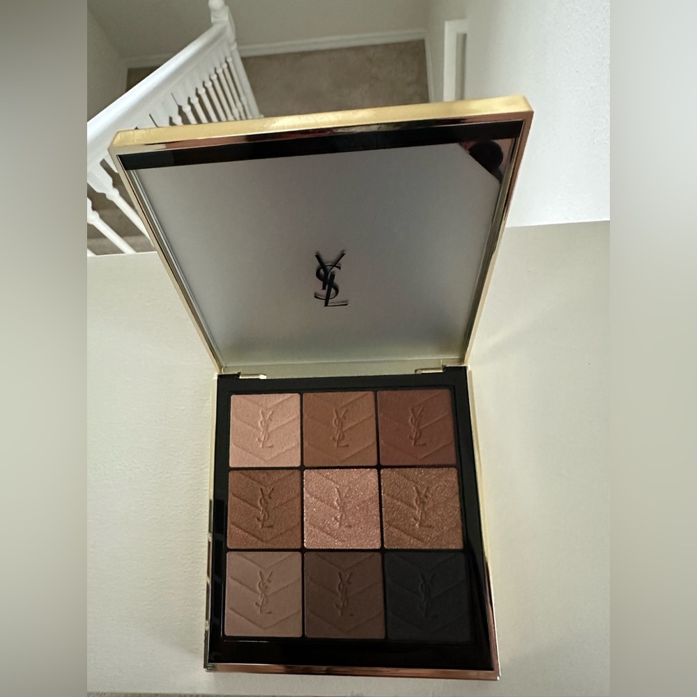 Yves Saint Laurent Warm Neutral Nine-Color Eyeshadow Palette - Browns & Taupes - Picture 3 of 7